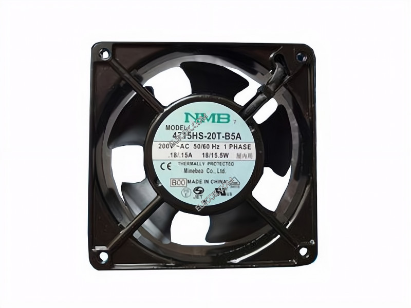 NMB 4715HS-20T-B5A 200V 0.18/0.15A 18/15.5W Cooling Fan