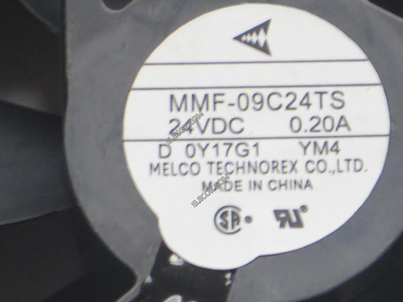  MitsubisHi    MMF-09C24TS-YM4    24V 0.20A   3wires cooling Fan