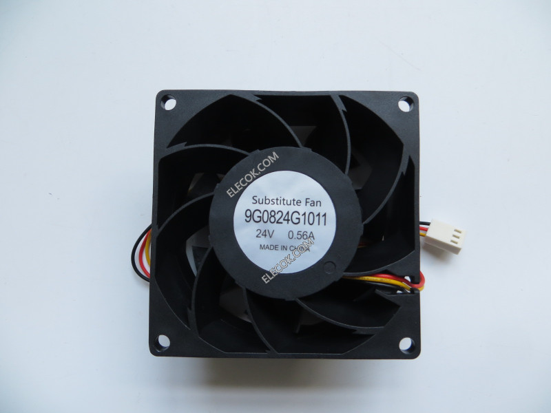 Sanyo 9G0824G1011 24V 0,56A 3wires Cooling Fan substitute 