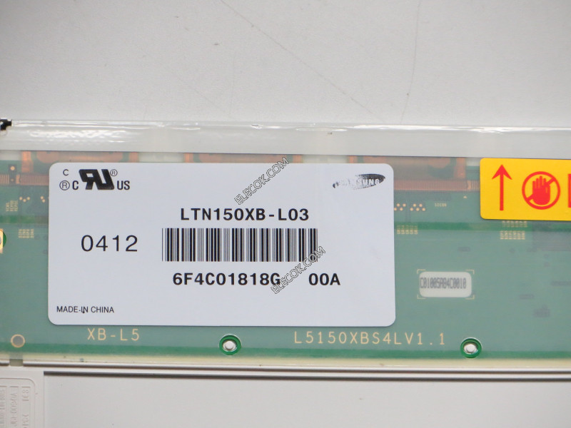 N150X4-L14 15.0" a-Si TFT-LCD Panel replacement 