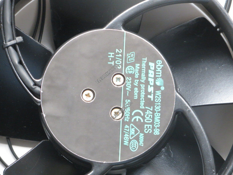 EBM-Papst W2S130-BM03-98 230V 47/46W Cooling Fan refurbished 