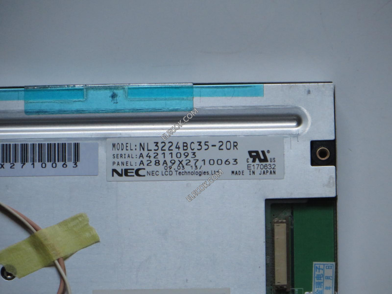 NL3224BC35-20R 5,5" a-Si TFT-LCD Panel számára NEC 