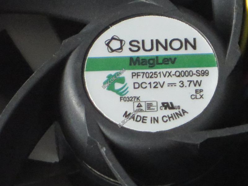 SUNON PF70251VX-Q000-S99 12V 3.7W 4wires Cooling Fan