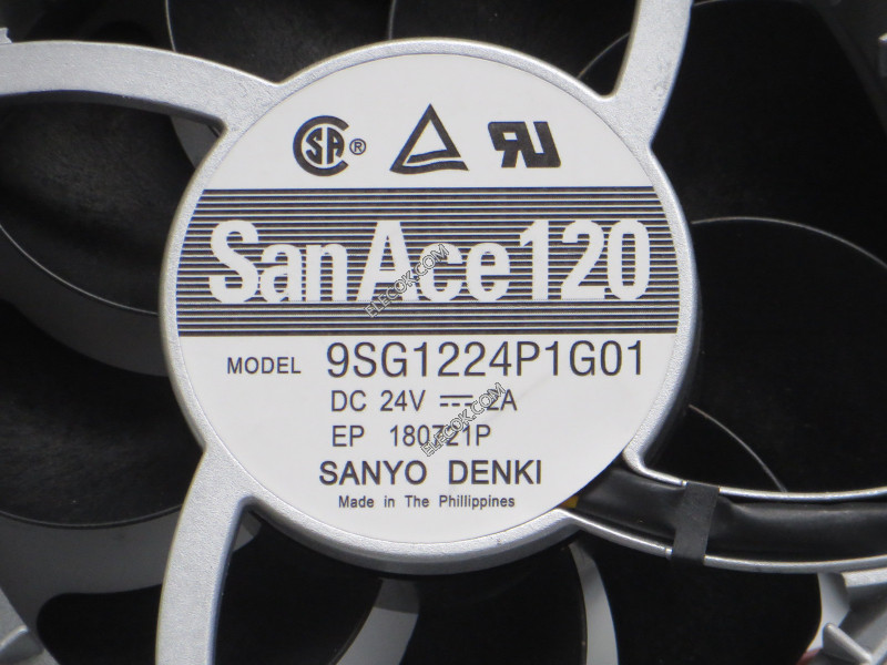 Sanyo 9SG1224P1G01 24V 2A 4wires Cooling Fan without csatlakozó used és original 