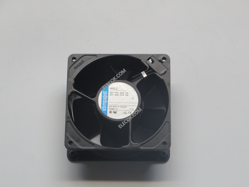 EBM-Papst 4850Z 230V 0.08/0.07A 13/12W Cooling Fan with plug connector