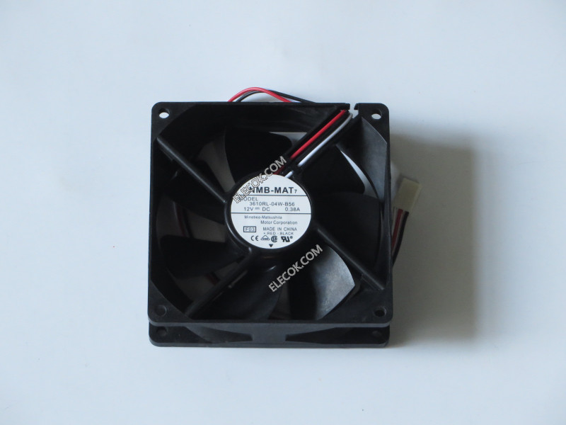 NMB 3610RL-04W-B56 12V 0.38A 3wires Cooling Fan