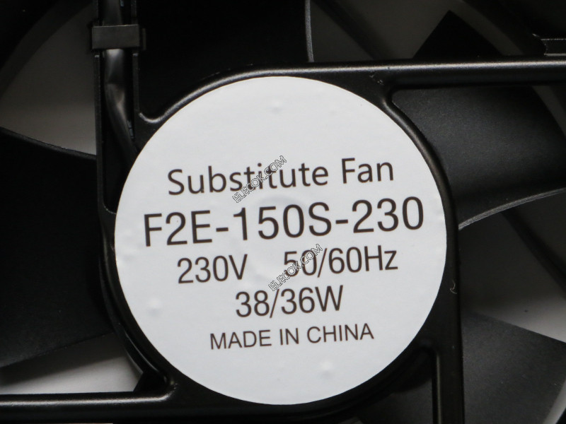 LEIPOLE F2E-150S-230 230V 50/60HZ 0.27/0.24A 38/36W 2wires Cooling Fan, replacement