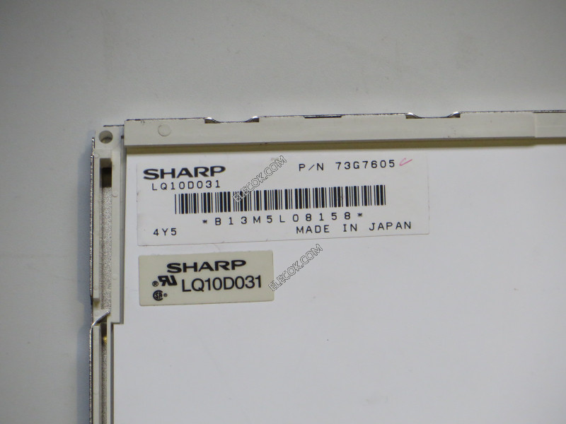 LQ10D031 10,4" a-Si TFT-LCD Panel számára SHARP 