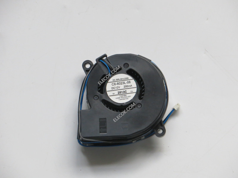 TOSHIBA C6-6023L-06 12V 200mA 3 wires Cooling Fan