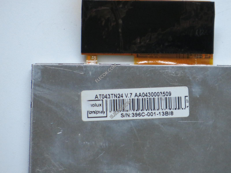 AT043TN24 V.7 4,3" a-Si TFT-LCD Panel pro CHIMEI INNOLUX with dotyková obrazovka 