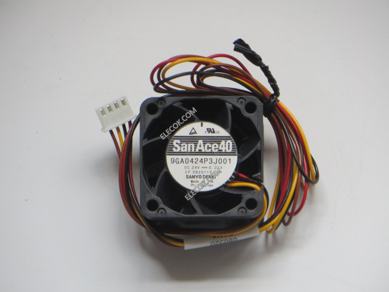 Sanyo 9GA0424P3G001 24V 220mA Cooling Fan,substitute (model is 9GA0424P3J001)