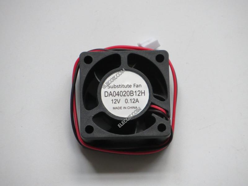 M DA04020B12H 12V 0,12A 2 dráty Cooling Fan substitute 