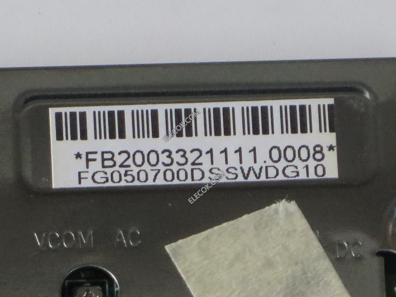 FG050700DSSWDG10 5,7" a-Si TFT-LCD Panel számára Data Image replacement without érintőkijelző 