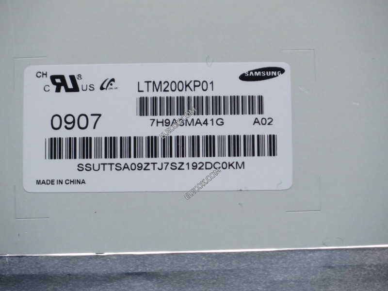 LTM200KP01 20.0" a-Si TFT-LCD Panel pro SAMSUNG 