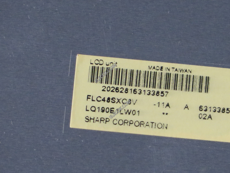 LQ190E1LW01 19.0" a-Si TFT-LCD Panel számára SHARP 