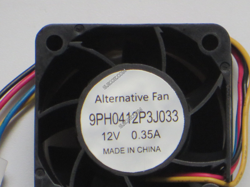 Sanyo 9PH0412P3J033 12V 0.35A 4wires Cooling Fan, substitute