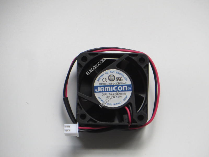 JAMICON KF0420B1H-R 12V 1,6W 2wires Cooling Fan 