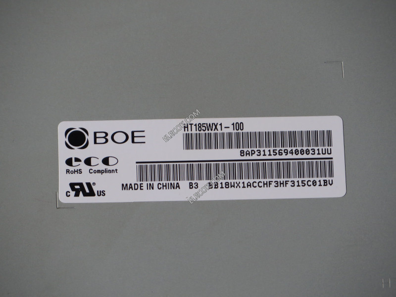 HT185WX1-100 18,5" a-Si TFT-LCD Panel számára BOE used 