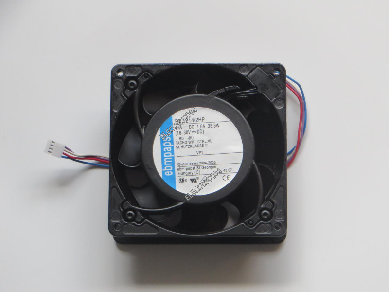 Ebmpapst DV5214/2HP 24V 1.6A 38.5W 4wires cooling fan refurbished  
