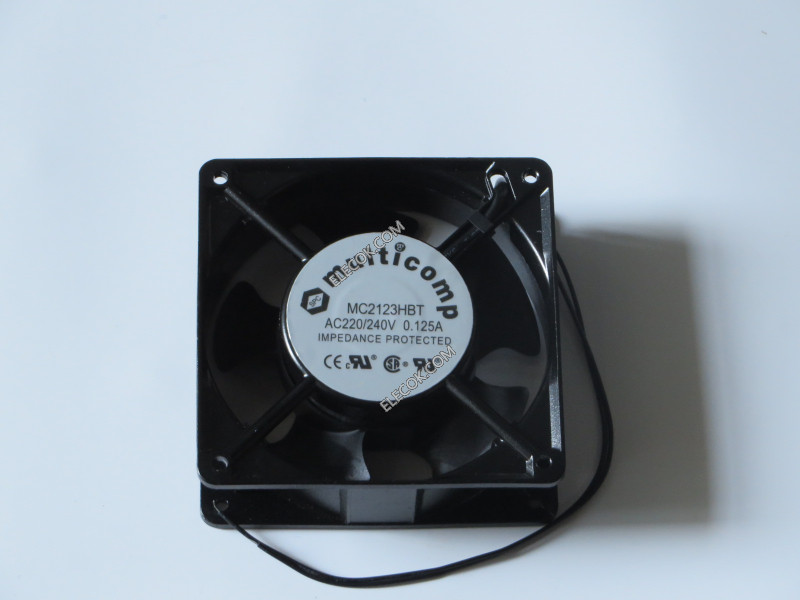 multicomp MC2123HBT 220/240V 0,125A 2 dráty Cooling Fan 