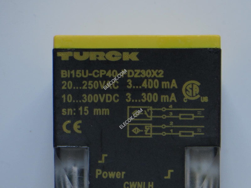 TURCK proximity switch BI15U-CP40-FDZ30X2 square Sensor