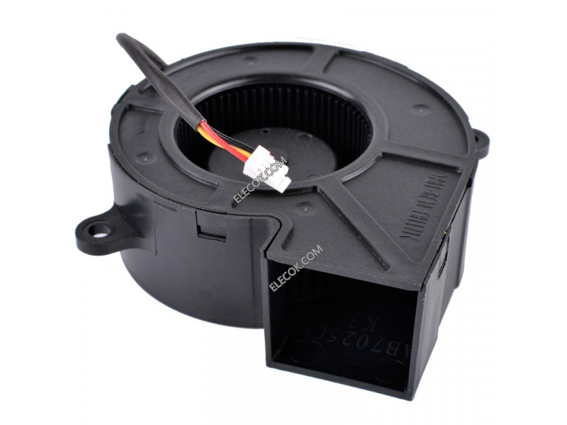 ADDA AB07012UX250301 12V 0,55A 3 vezetékek Cooling Fan 