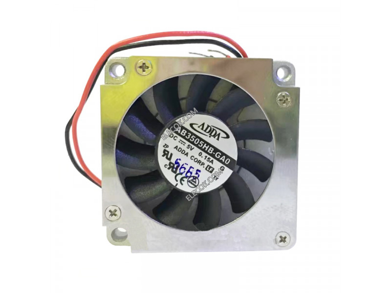 ADDA AB3505HB-GA0 5V 0,14A 2 vezetékek Cooling Fan 