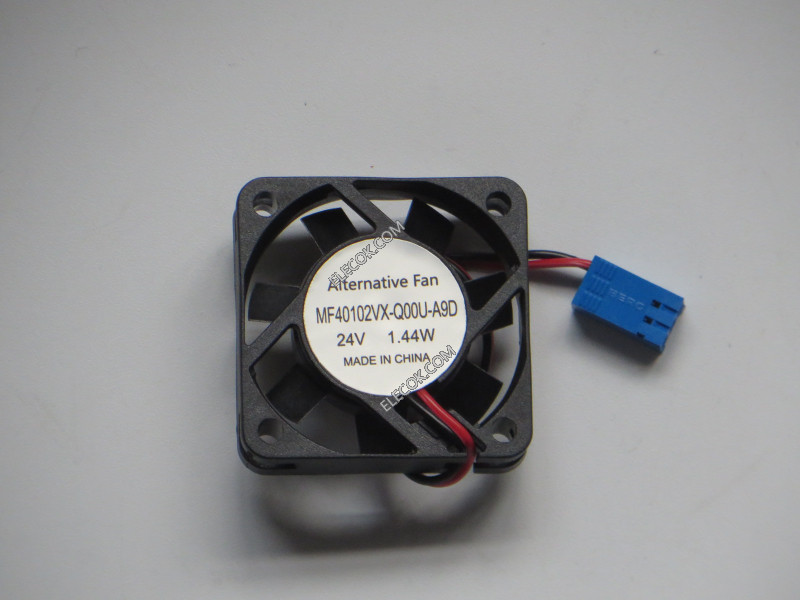 SUNON MF40102VX-Q00U-A9D 24V 1,44W 2wires Cooling Fan with blue konektor Replacement 