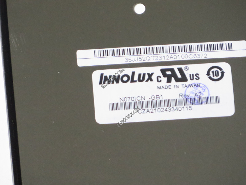 N070ICN-GB1 7.0" a-Si TFT-LCD Panel számára INNOLUX 