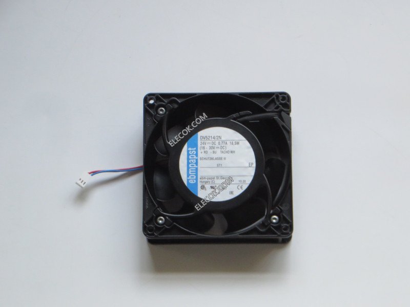 ebm-papst DV5214/2N 24V 0.77A 18.5W 3wires Cooling Fan, refurbished