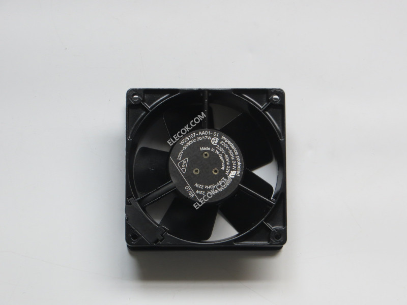 Ebmpapst W2S107-AA01-01 220/230V 22W fan refurbished 