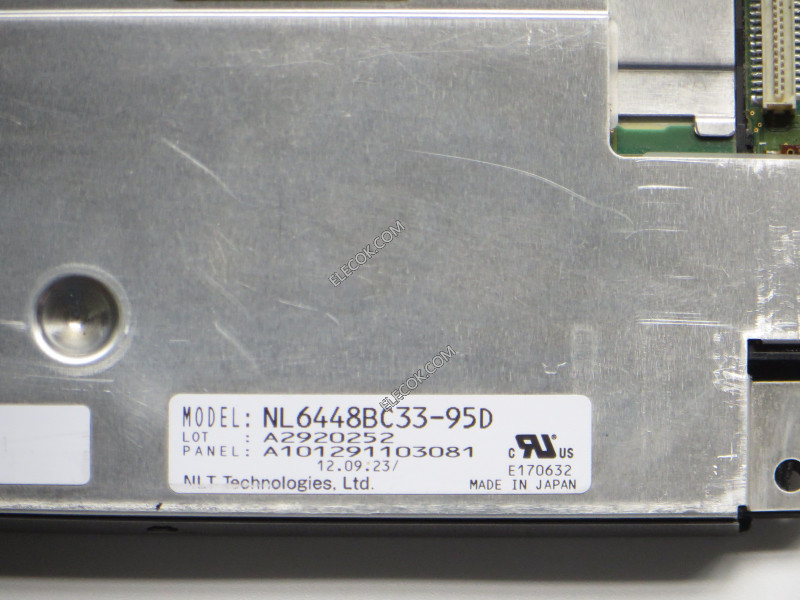 NL6448BC33-95D 10,4" a-Si TFT-LCD Panel számára NEC used 