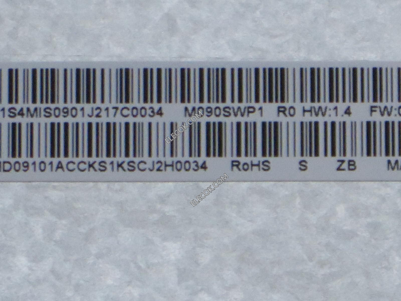 M090SWP1 R0 9.0" a-Si TFT-LCDPanel számára IVO 