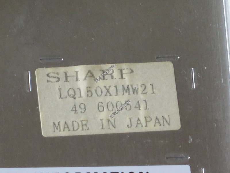 LQ150X1MW21 15.0" a-Si TFT-LCD Panel számára SHARP used 
