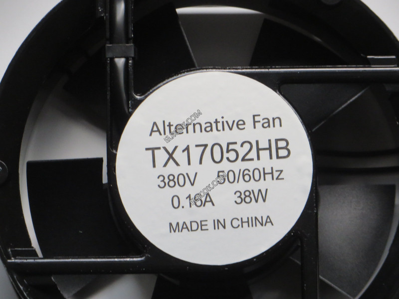 TX TX17052HB 380V 0,16A 2wires Cooling Fan substitute 