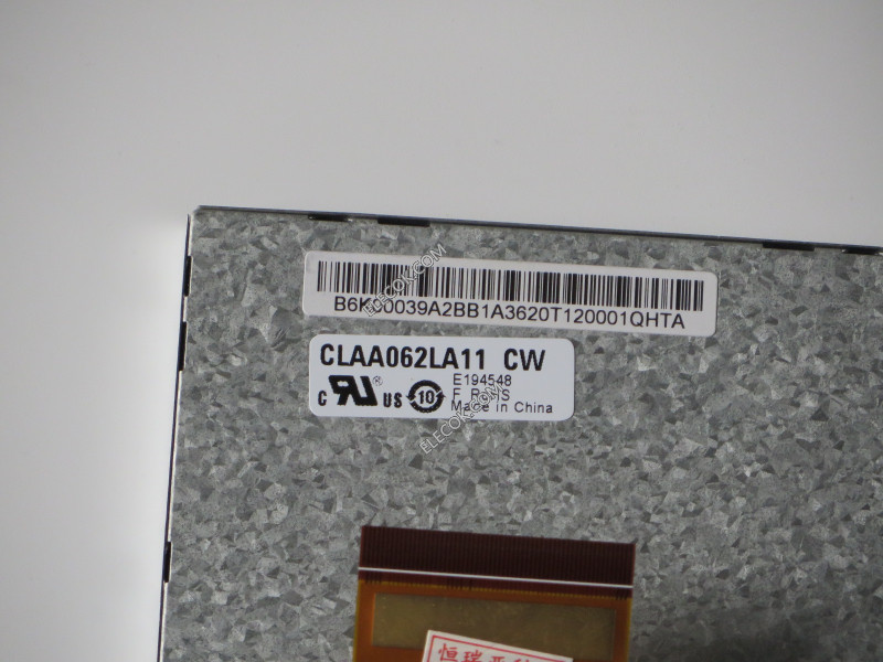 CLAA062LA11CW 6,2" a-Si TFT-LCD Panel pro CPT 