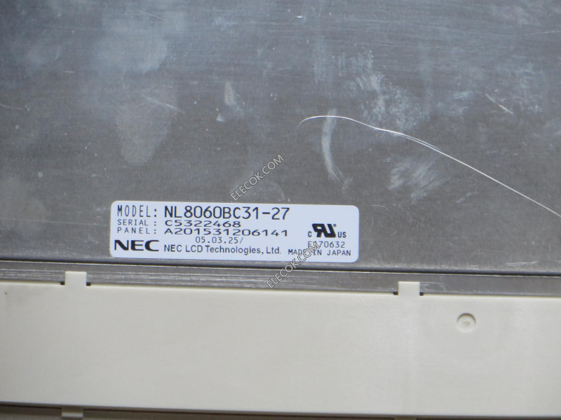 UG530H-VH4 FUJI LCD (NL8060BC31-27)