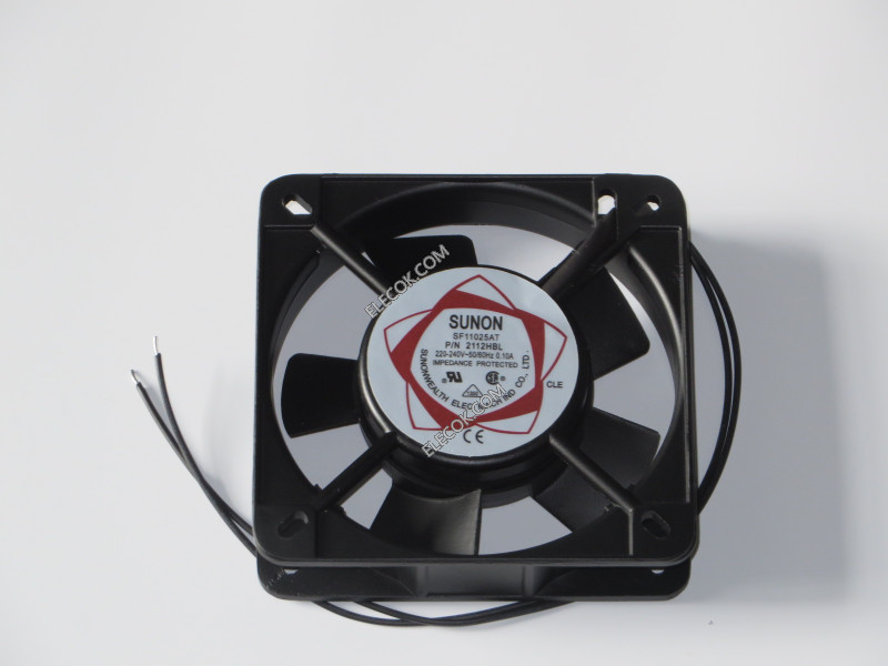 SUNON SF11025AT P/N 2112HBL 220V 0.10A 2wires cooling fan