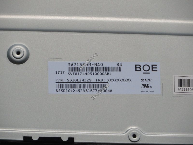 MV215FHM-N40 21,5" a-Si TFT-LCD Panel számára BOE 