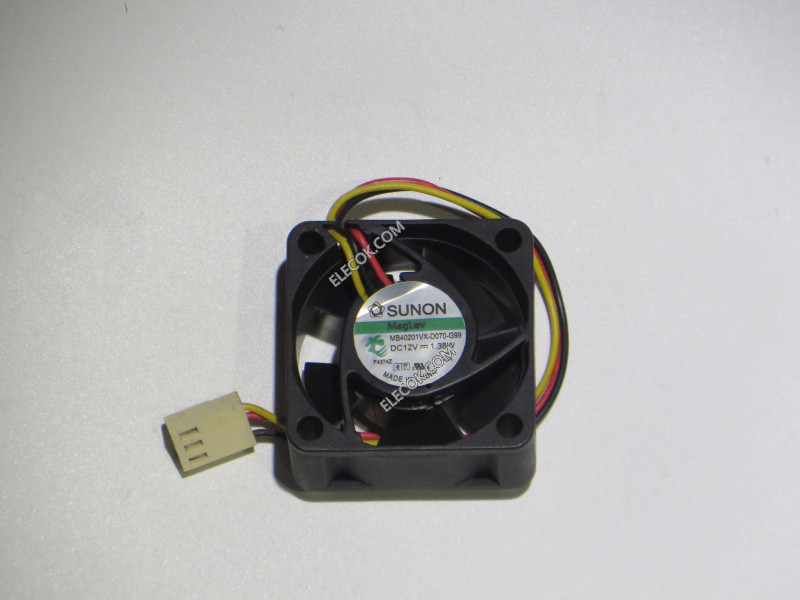SUNON MB40201VX-D070-G99 12V 1.38W 3wires Cooling Fan