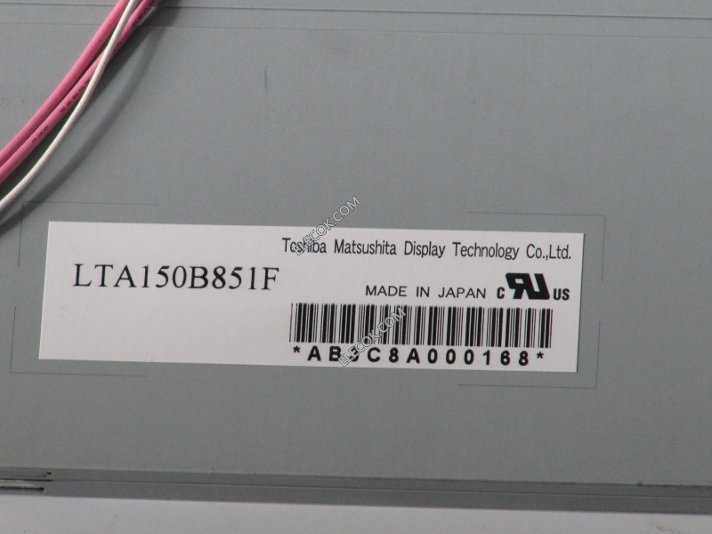 LTA150B851F 15.0" a-Si TFT-LCD Panel pro Toshiba Matsushita used 