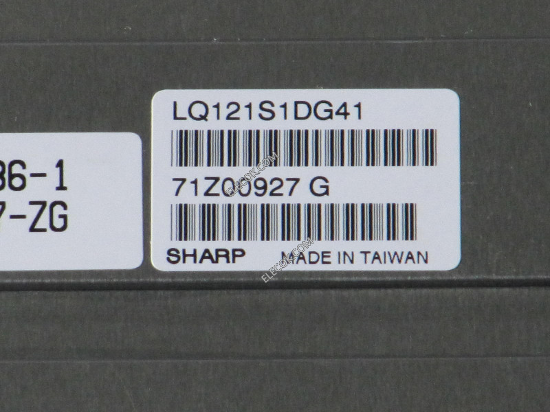 LQ121S1DG41 12,1" a-Si TFT-LCD Panel számára SHARP used 