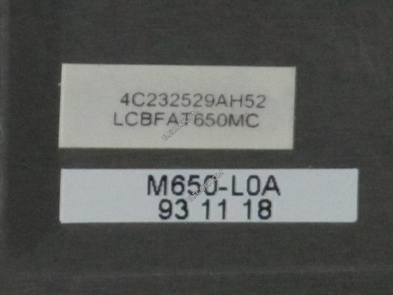 M650-LOA 7.4" LCD PANEL
