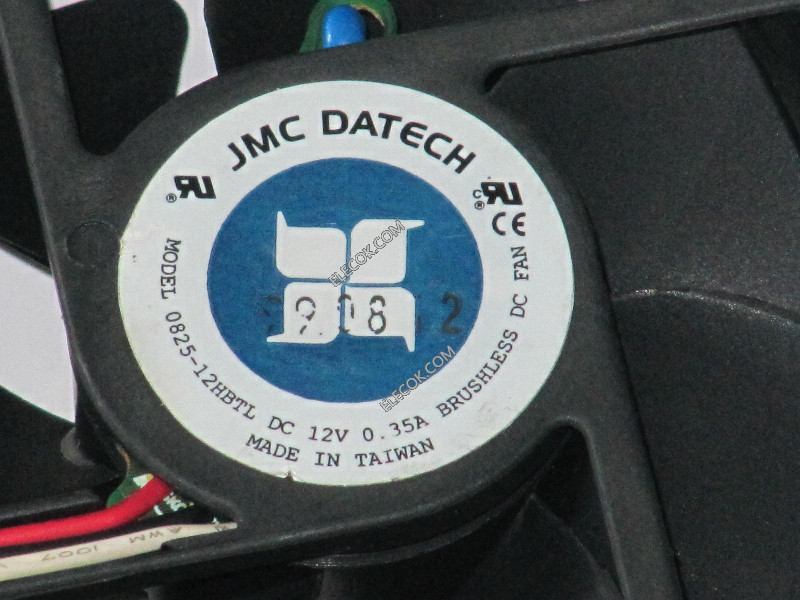 JMC DATECH 0825-12HBTL 12V 0.35A 3wires Cooling Fan