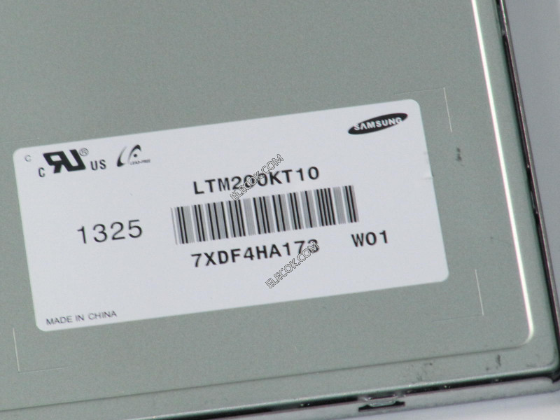 LTM200KT10 20.0" a-Si TFT-LCDPanel for SAMSUNG