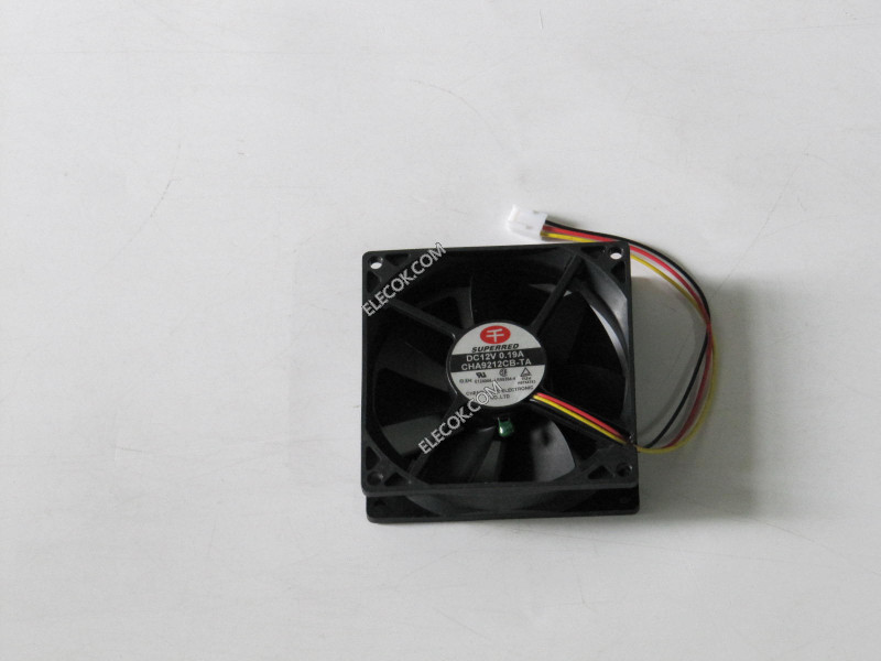 SUPERRED CHA9212CB-TA 12V 0,19A 3wires cooling fan 