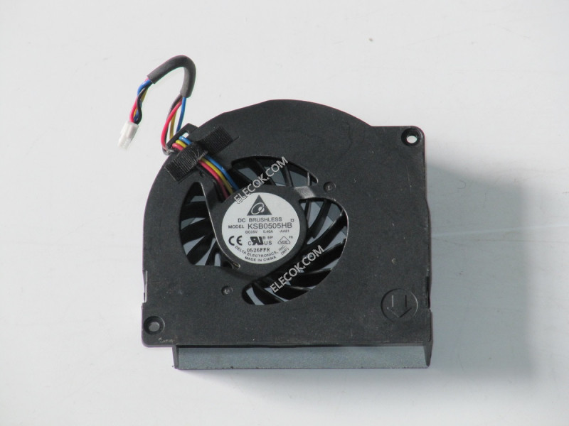 DELTA KSB0505HB -AA81 5V 0,4A 4wires cooling fan 