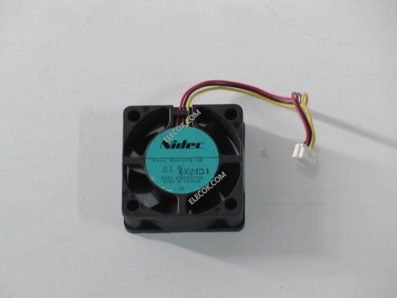 Nidec D04R-24TM 14B 24V 0.06A 3wires cooling fan