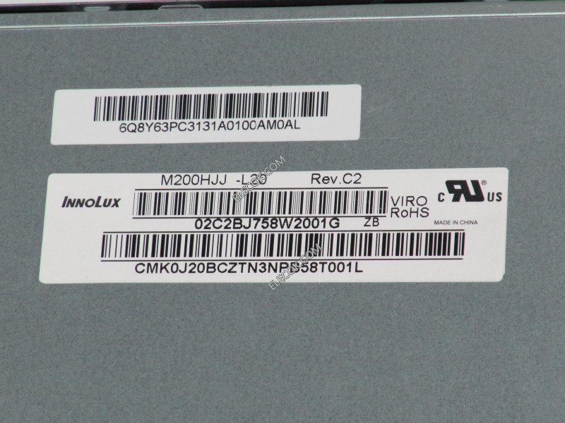 M200HJJ-L20 19,5" a-Si TFT-LCD Panel számára INNOLUX 
