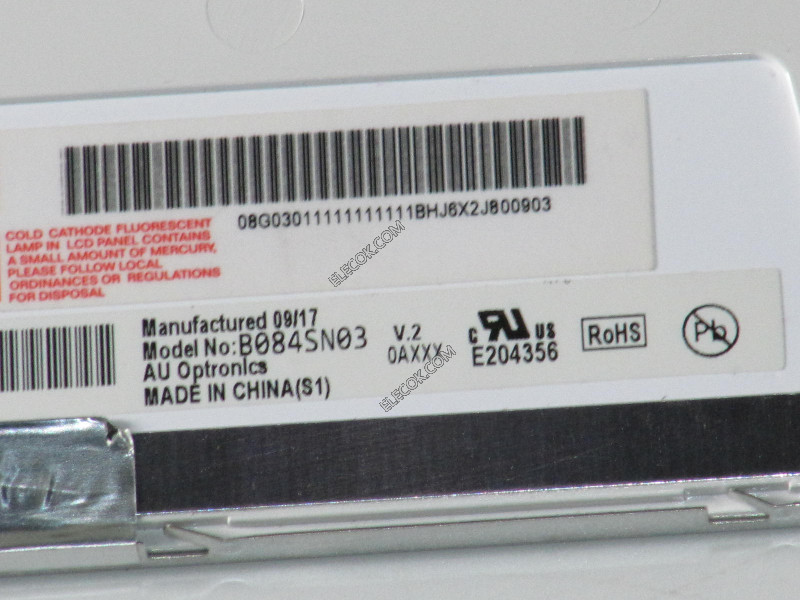 B084SN03 V2 8,4" a-Si TFT-LCD Panel számára AUO 